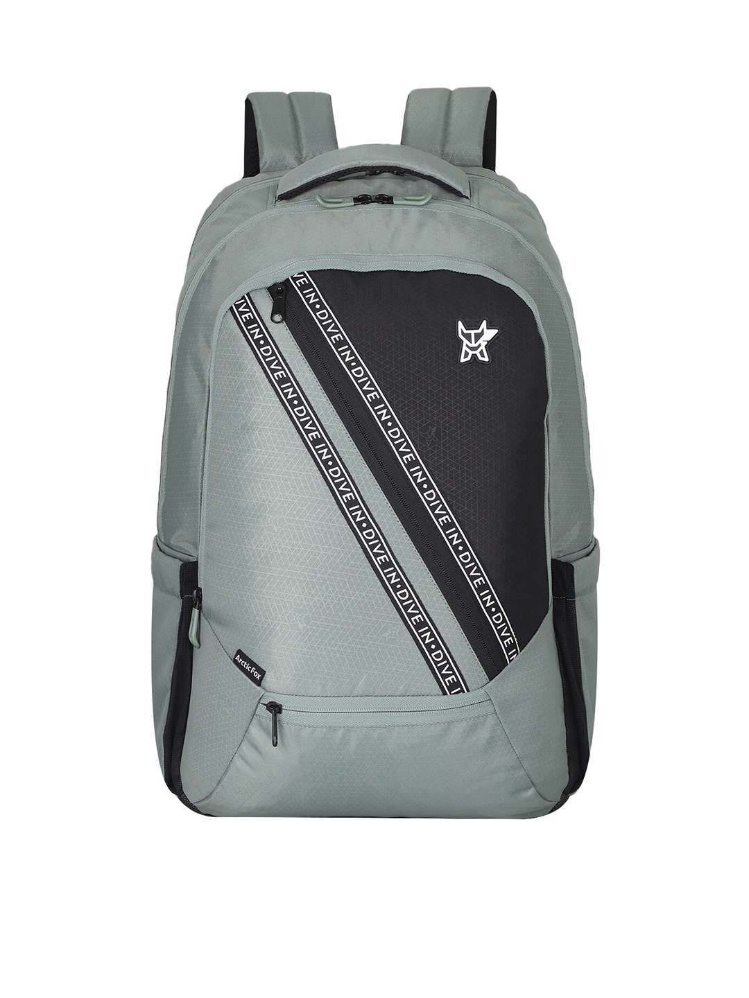 

Arctic Fox Printed Water Resistance Laptop Bag, Green