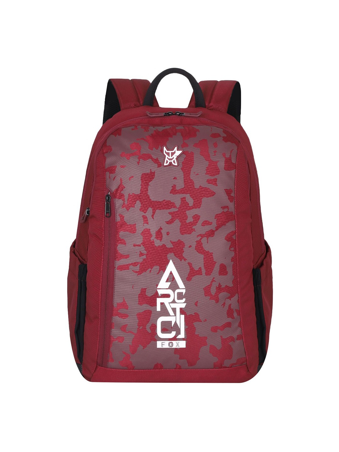 

Arctic Fox Printed Water Resistance Laptop Bag, Maroon