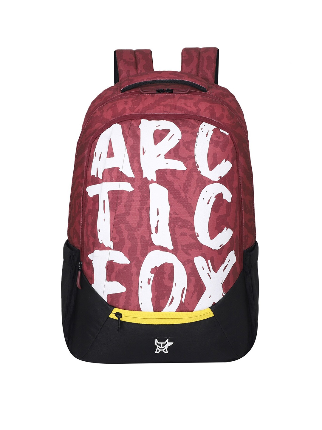 

Arctic Fox Printed Water Resistance Laptop Bag, Maroon