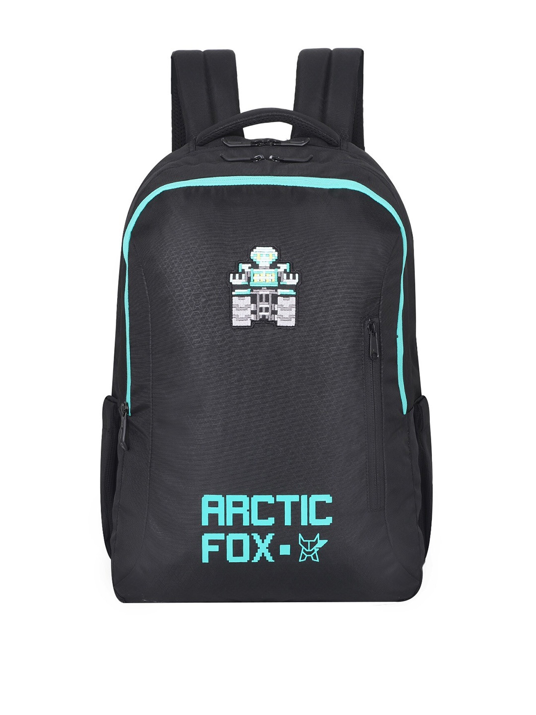 

Arctic Fox Printed Water Resistance Laptop Bag, Black