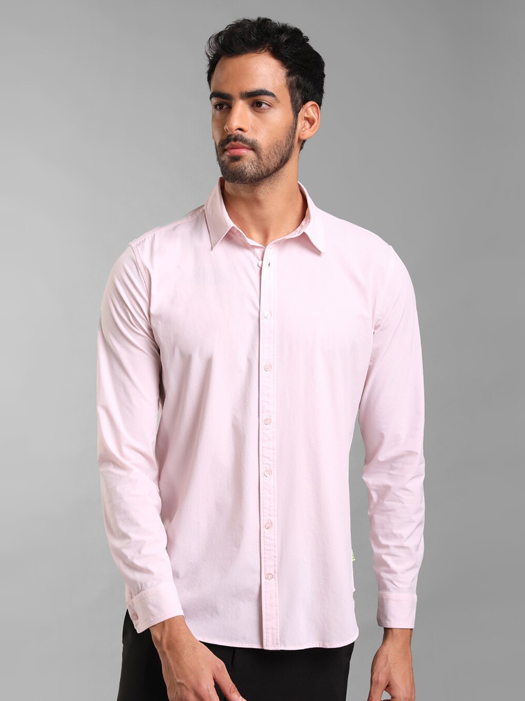 

KZ07 By Kazo Regular Fit Casual Shirt, Pink