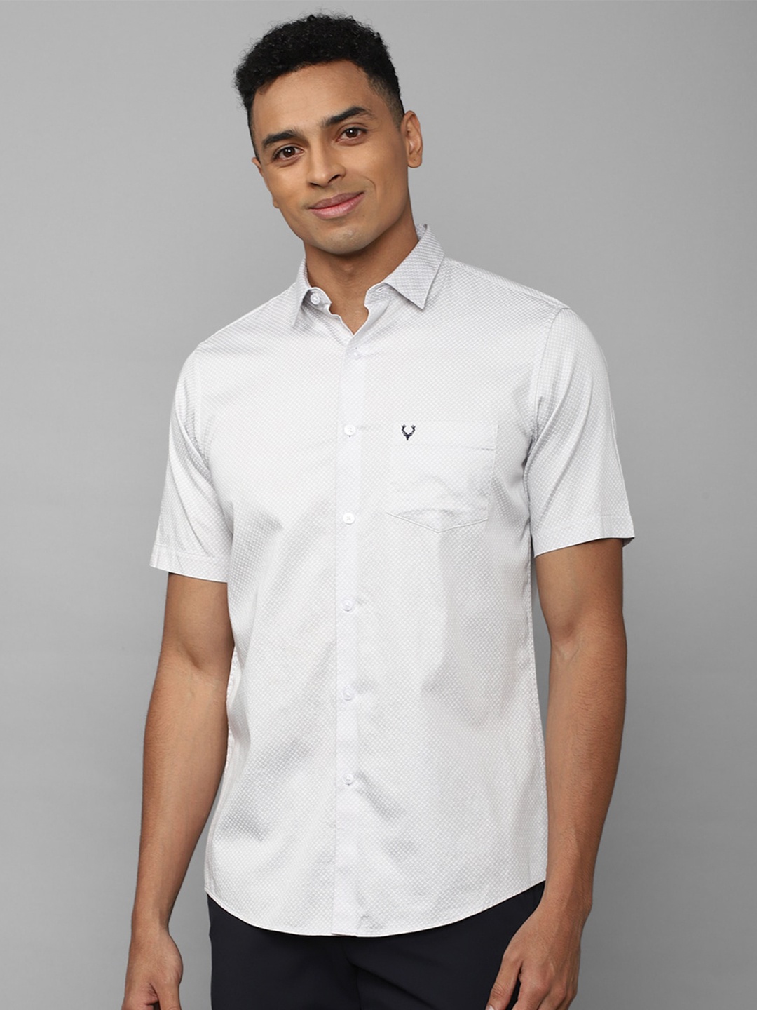 

Allen Solly Slim Fit Casual Shirt, Grey