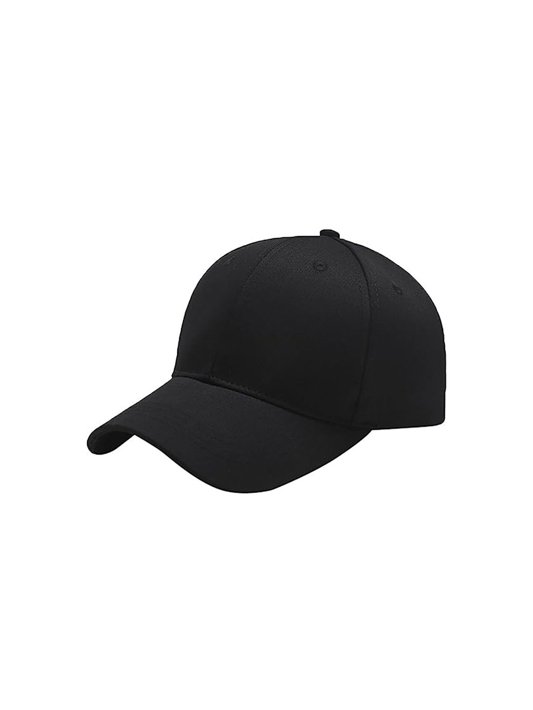 

Elite Crafts Men Cotton Baseball Cap, Black