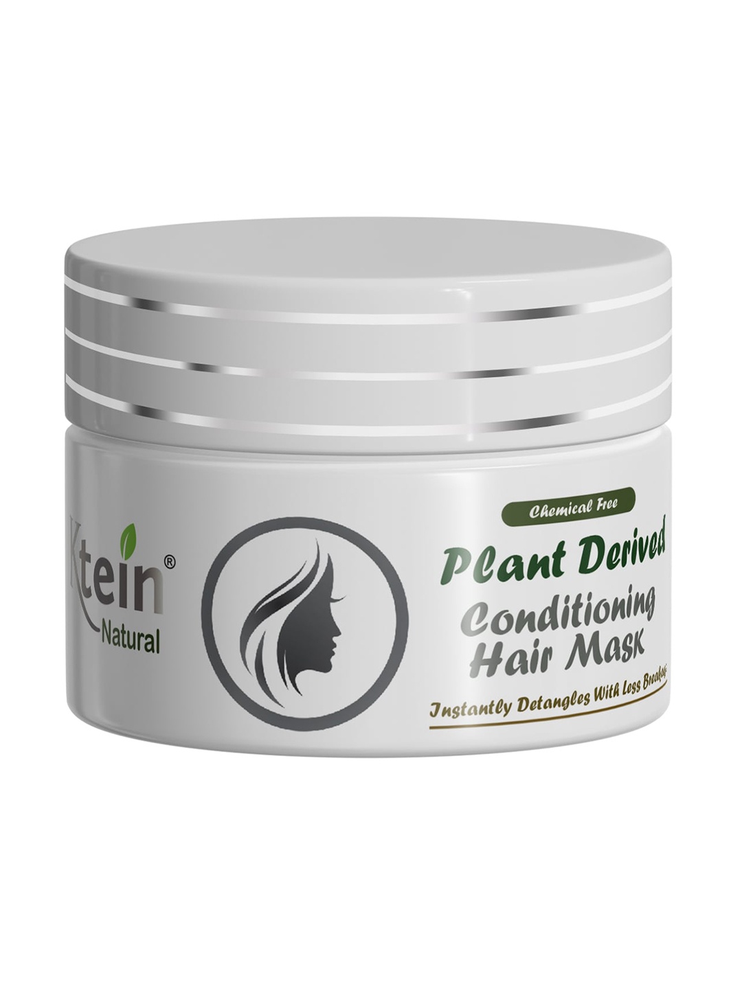 

Ktein Chemical Free Plant Derived Conditioning Hair Mask, White