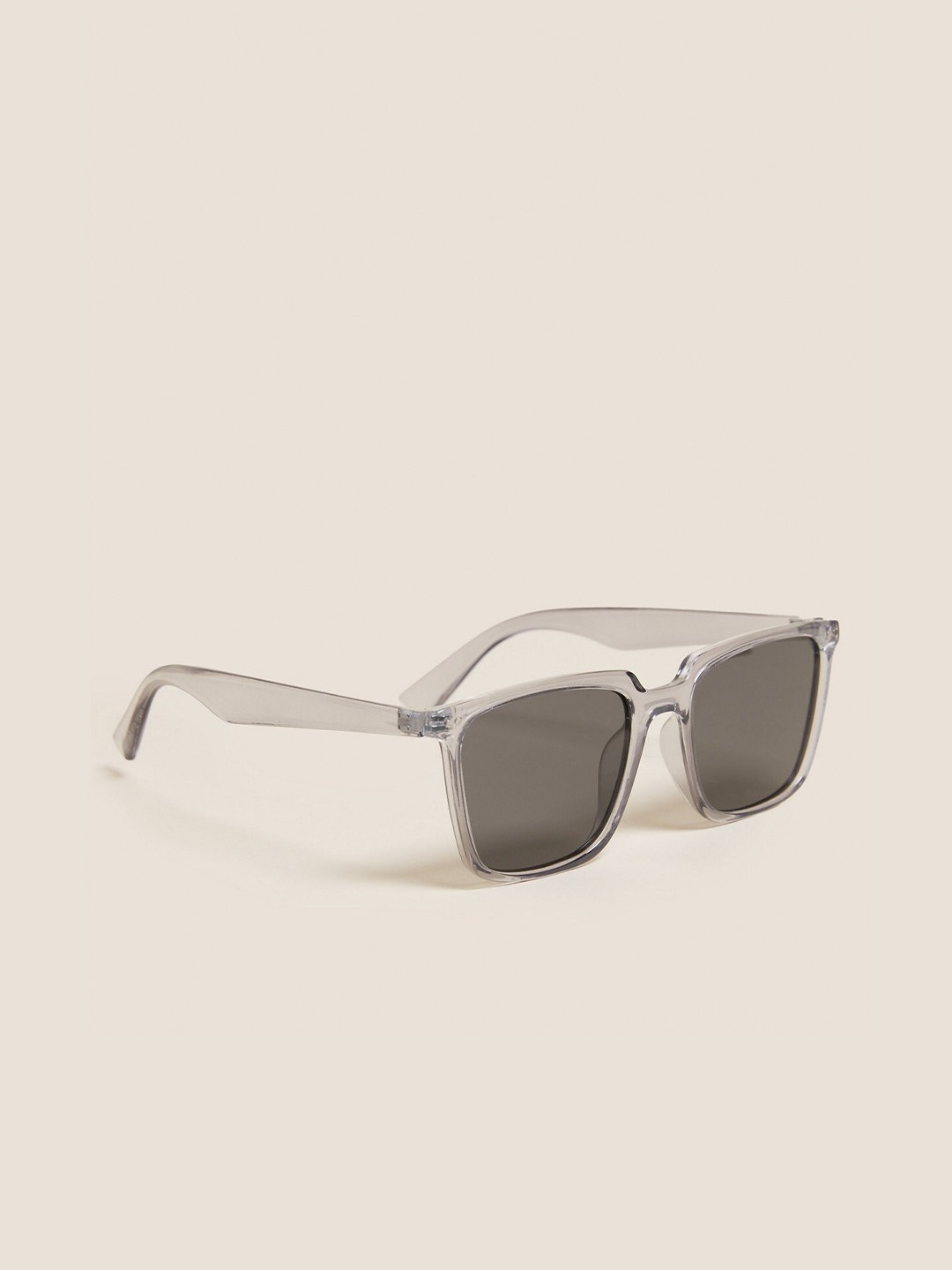 

Marks & Spencer Men Square Sunglasses with Polarised and UV Protected Lens, Grey