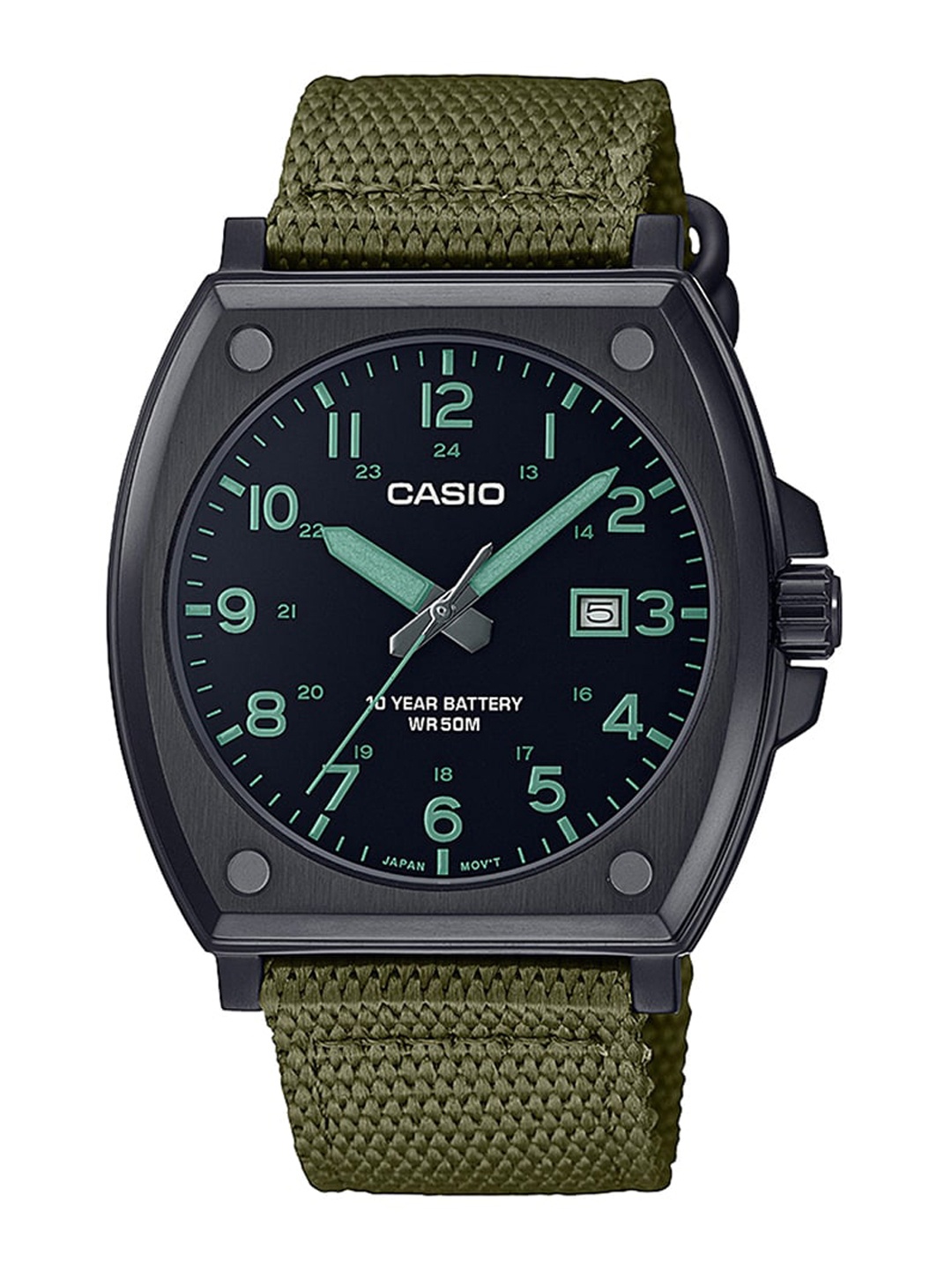 

CASIO Men Dial Straps Analogue Watch A2122, Black
