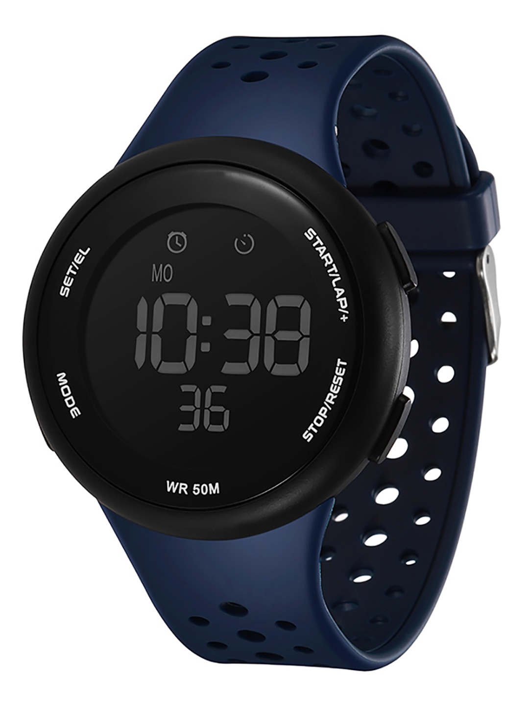 

Shocknshop Men Straps Digital Multi Function Watch, Blue