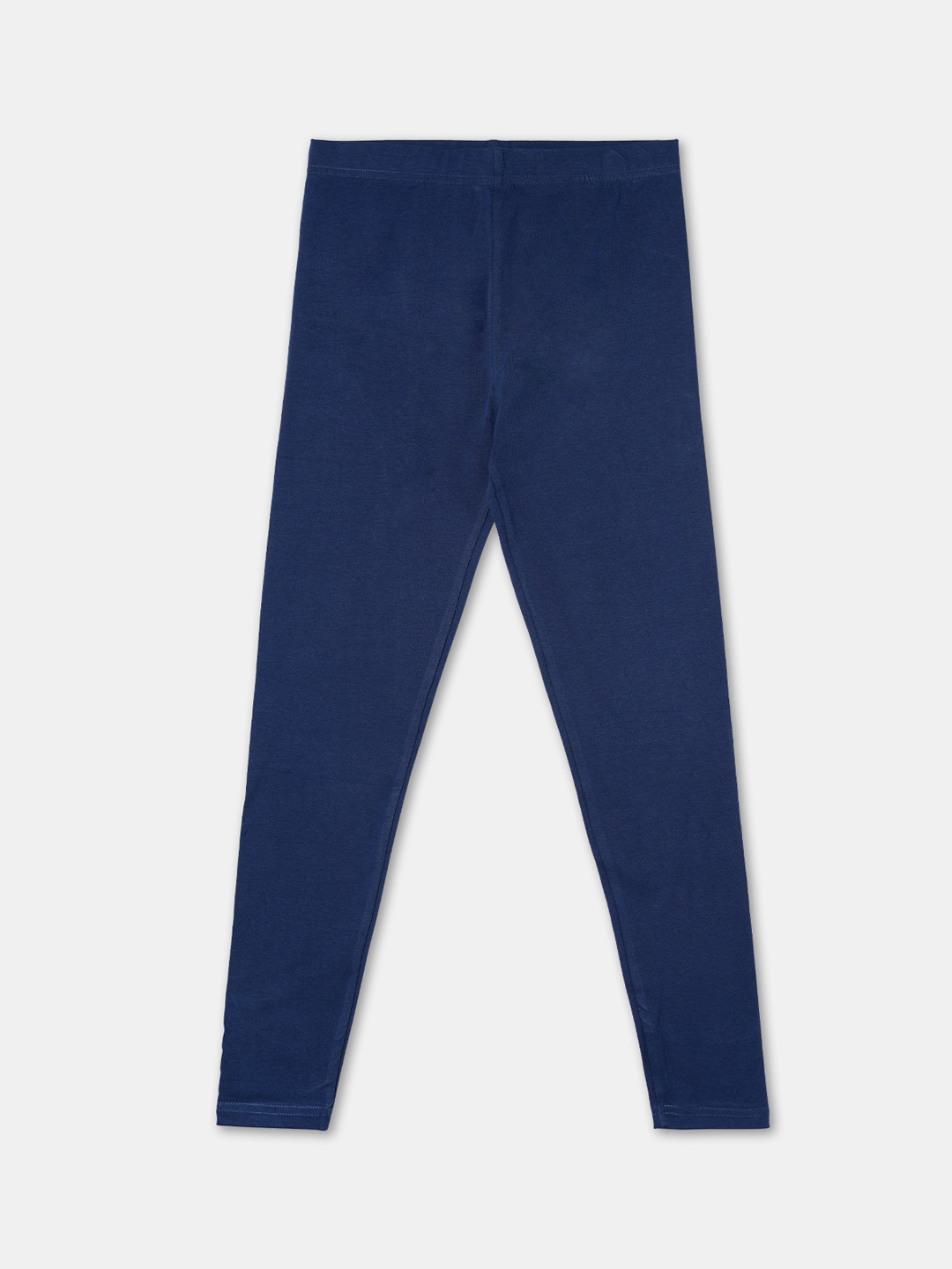 

R&B Girls Cotton Ankle Length Leggings, Navy blue