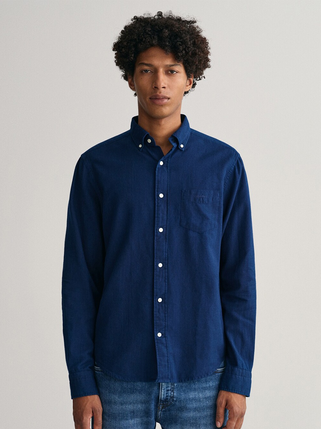 

GANT Men Blue Classic Casual Shirt