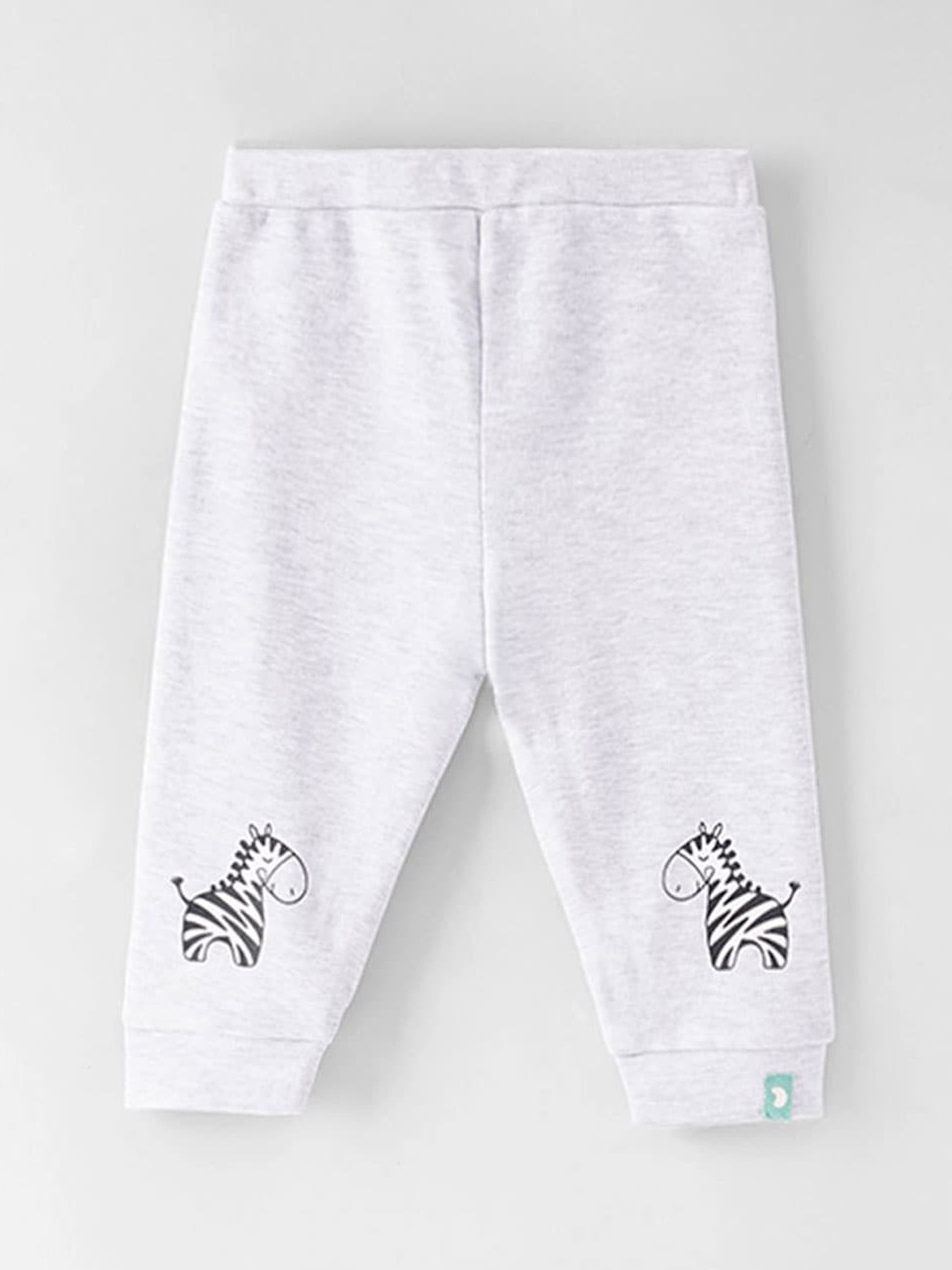

Ed-a-Mamma Baby Infant Boys Printed Cotton Joggers, Grey