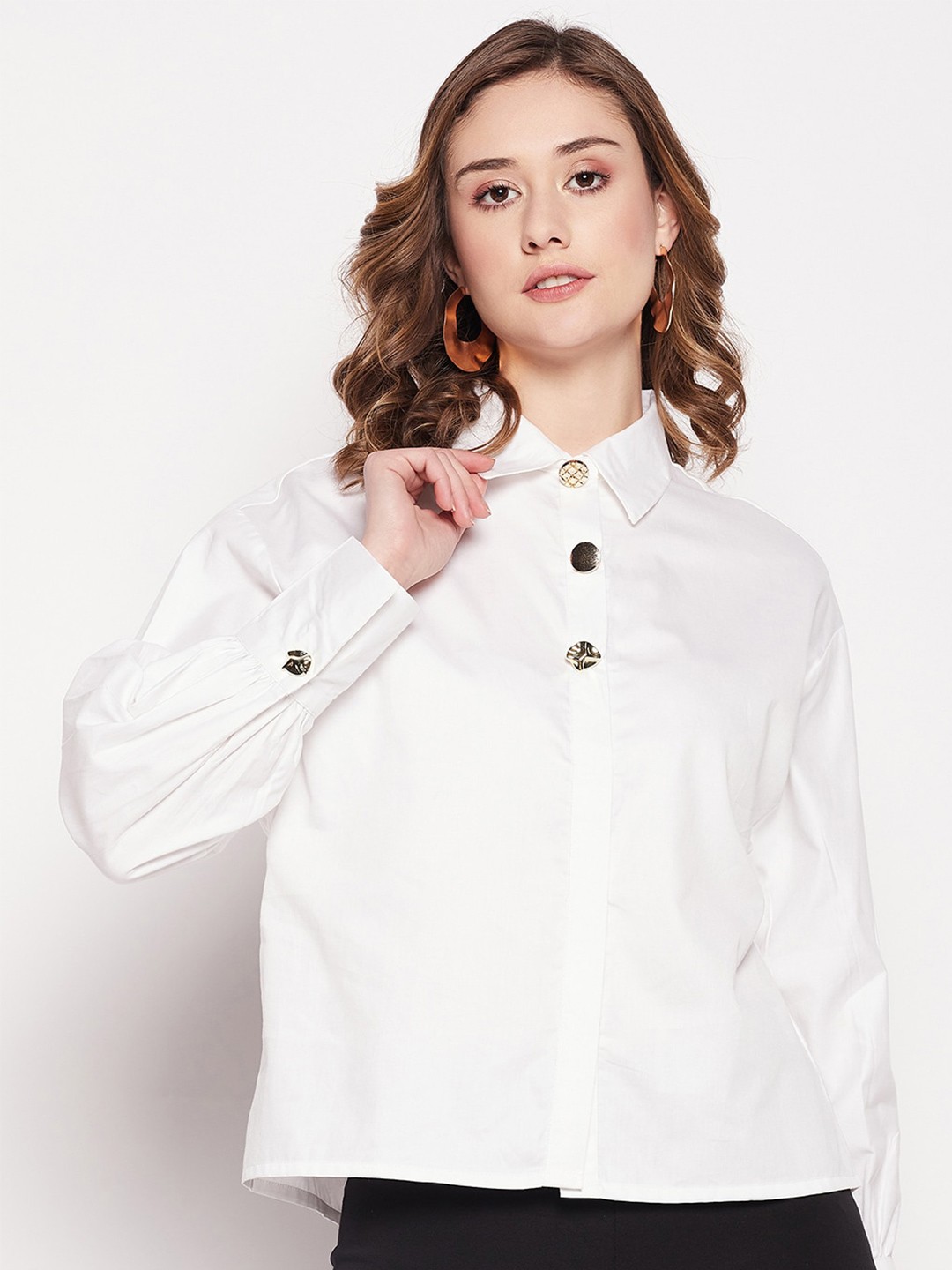 

CAMLA Regular Fit Casual Shirt, White