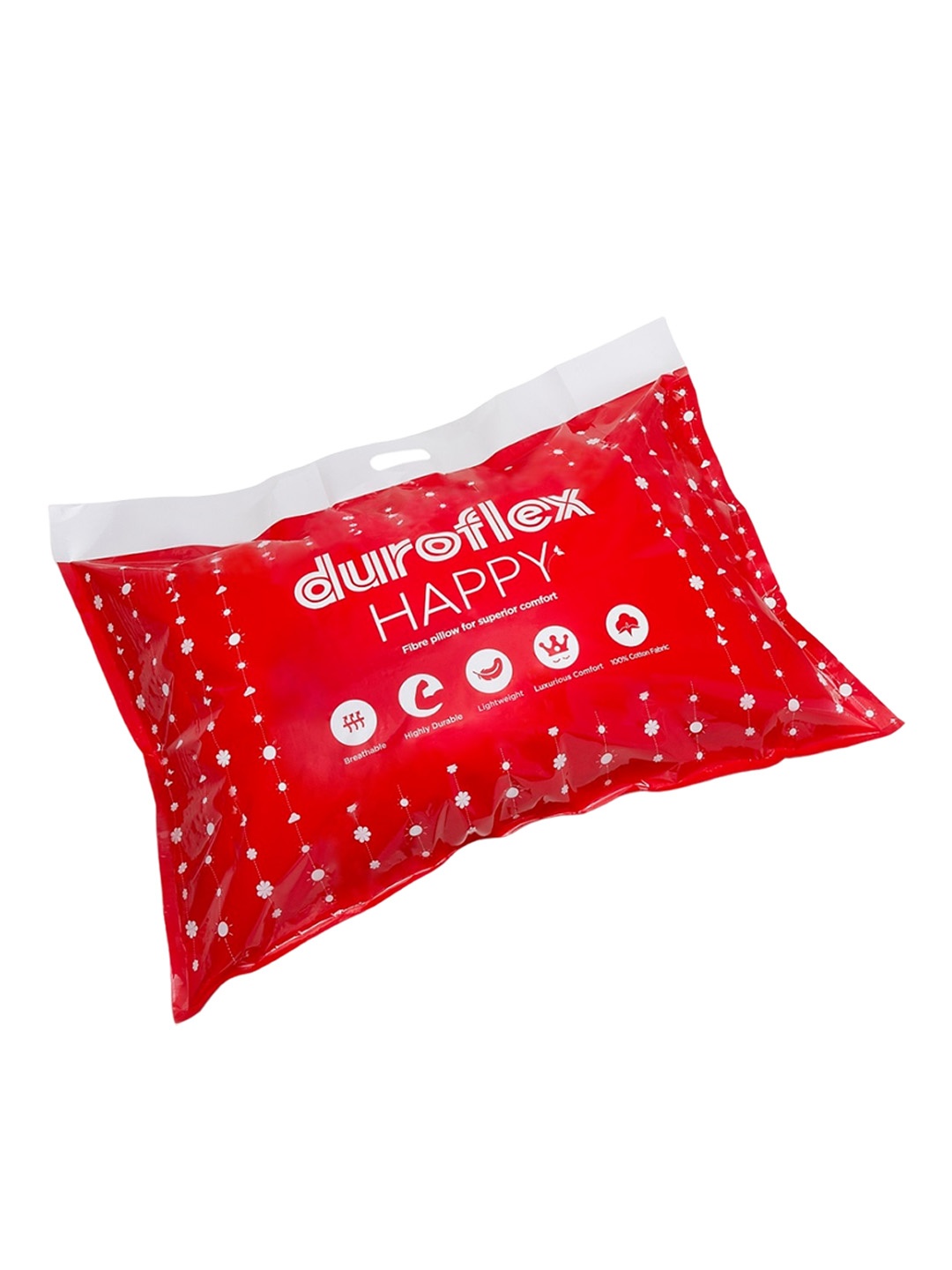 

Duroflex Red & White Lightweight Sleep Pillow