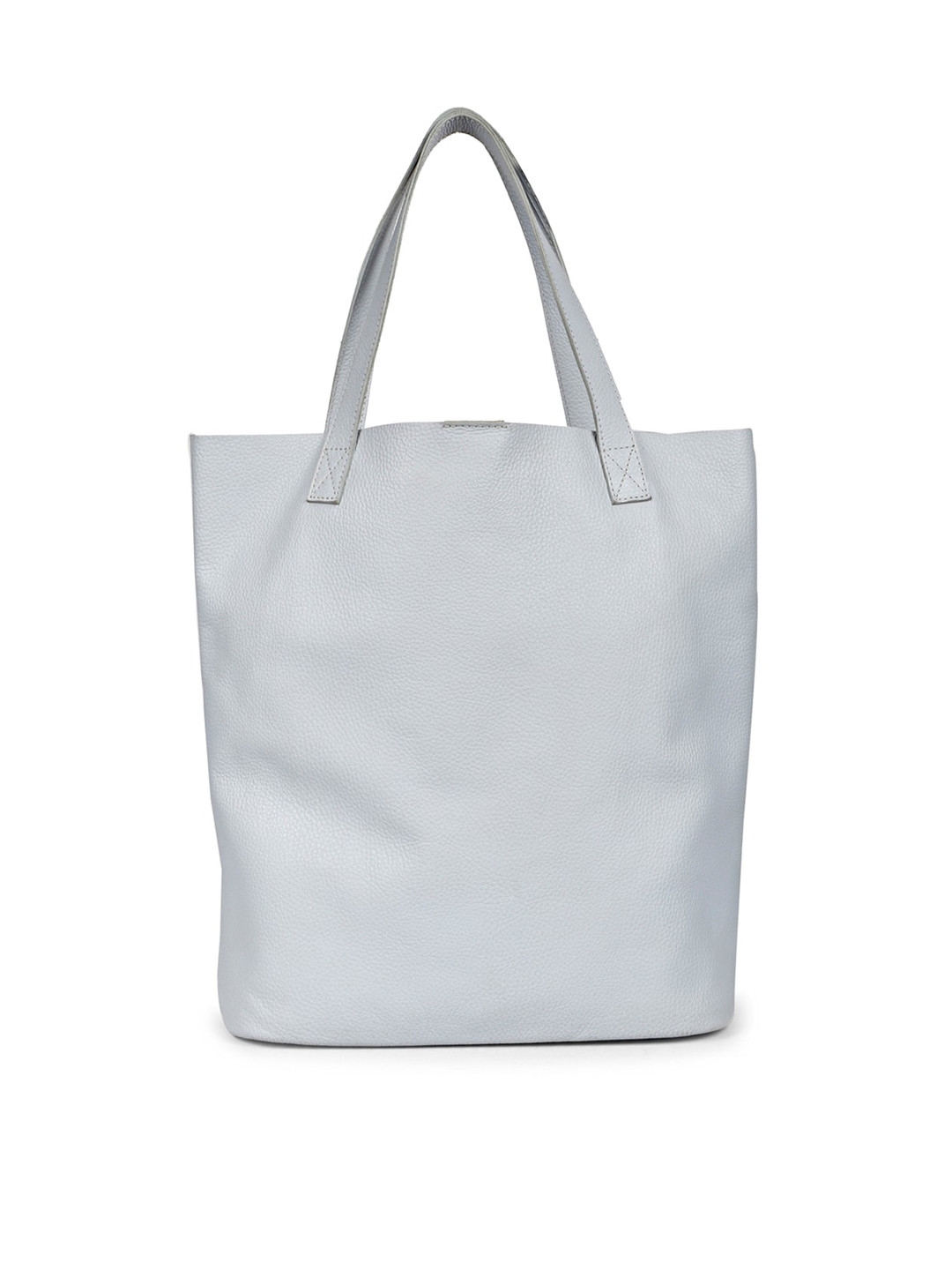 

Saint G Textured Leather Structured Shoulder Bag, Blue