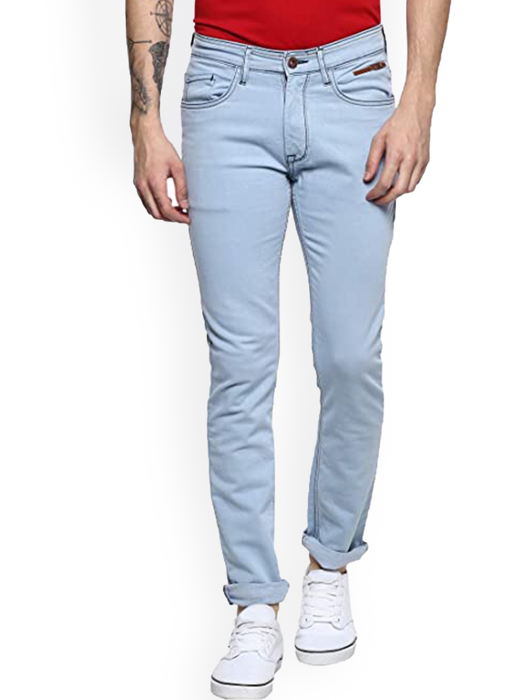 

Red Chief Men Cotton Jeans, Blue