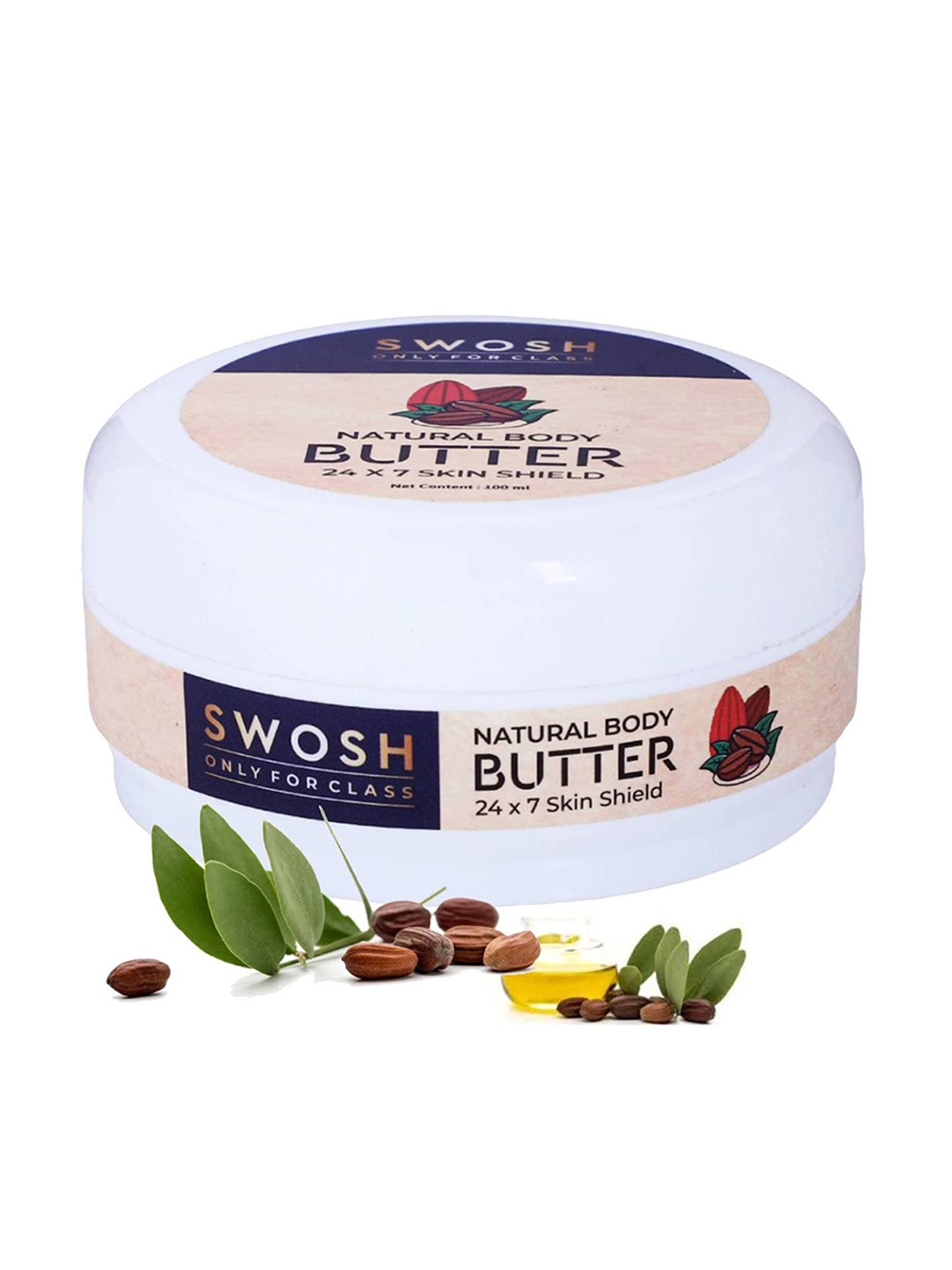 

SWOSH Natural Body Butter Cream - 100 ml