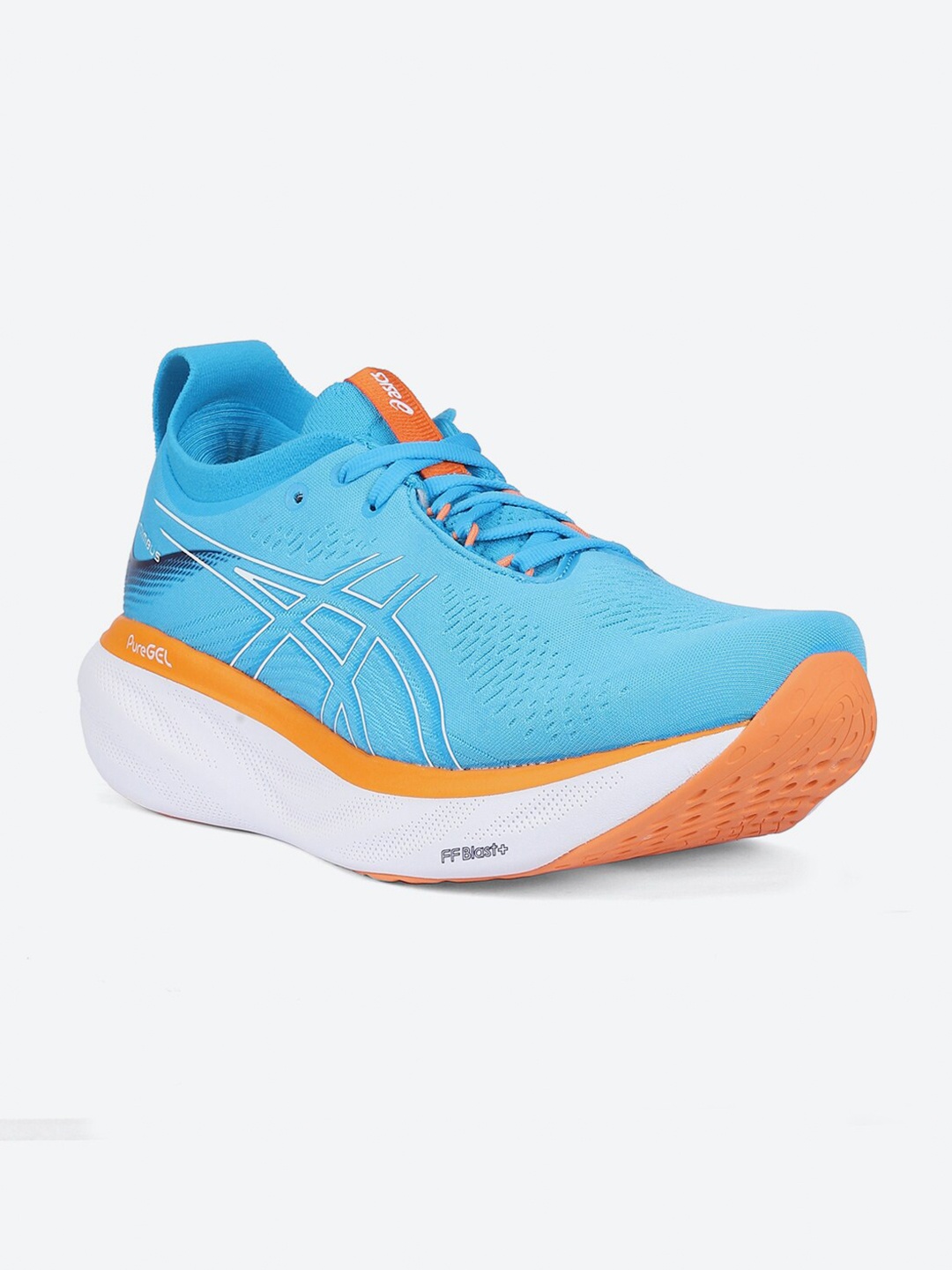 

ASICS Men GEL-Nimbus 25 Running Sports Shoes, Turquoise blue