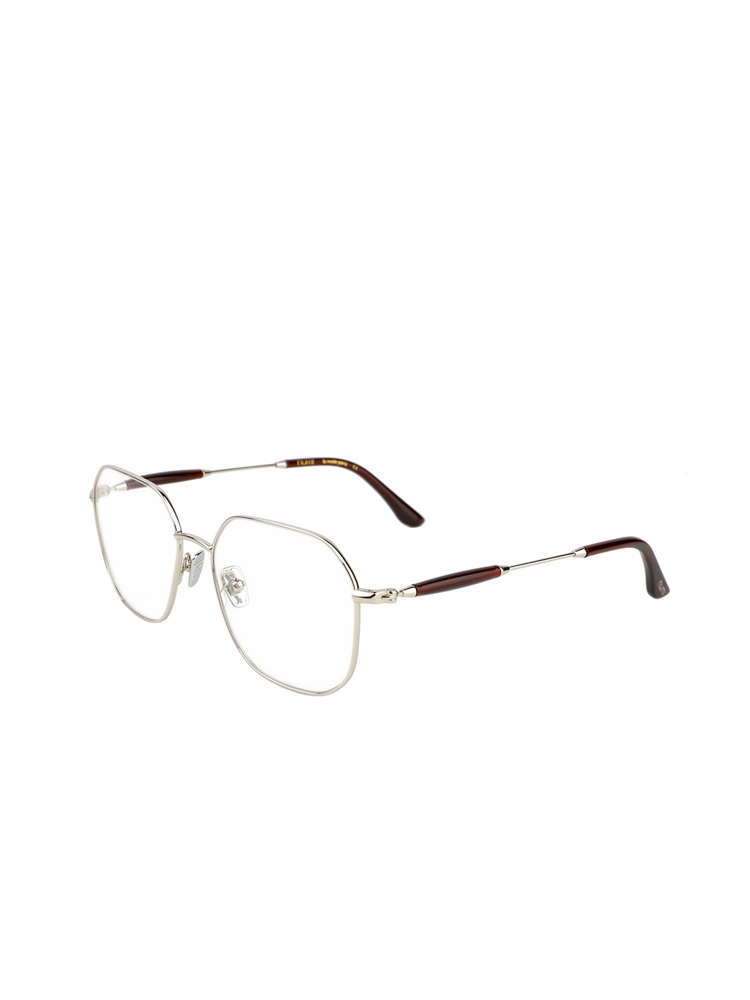 

NUMI Full Rim Square Frames NP2218 CL2, Silver