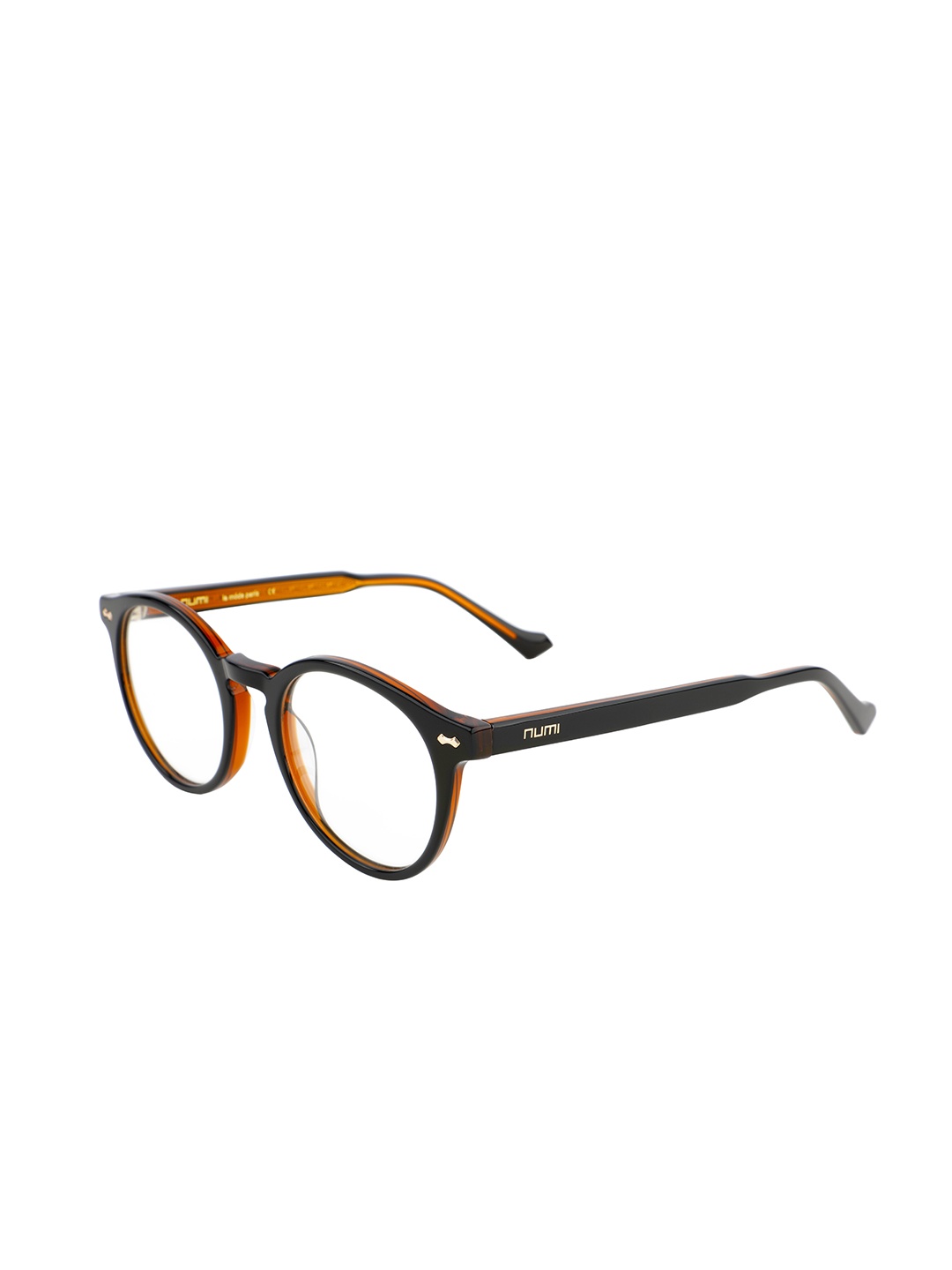 

NUMI Full Rim Round Frames NP2314 CL4, Brown