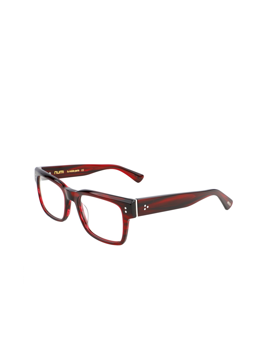 

NUMI Full Rim Rectangle Frames NP2321 CL4, Maroon