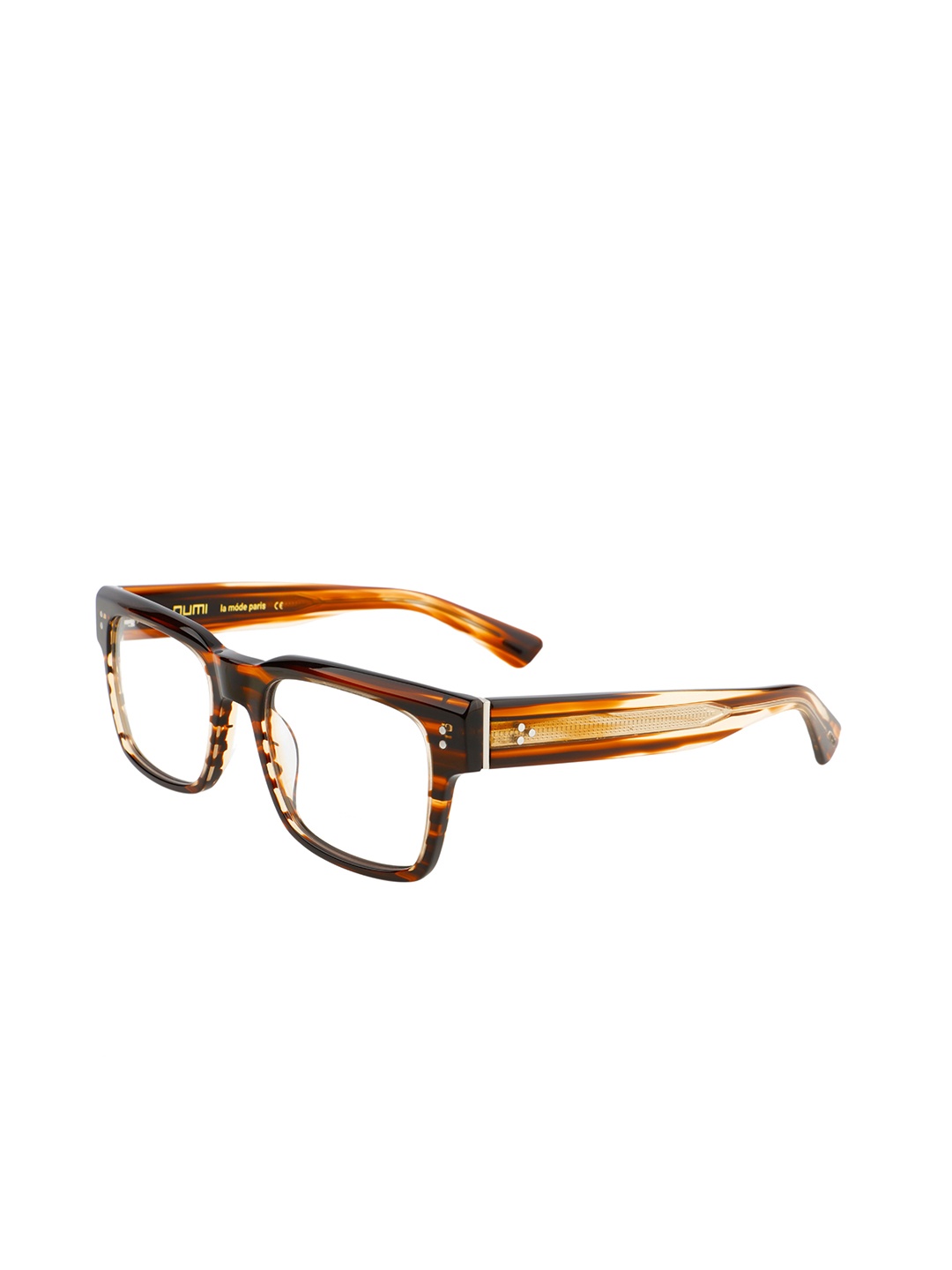 

NUMI Full Rim Rectangle Frames NP2321 CL2, Brown