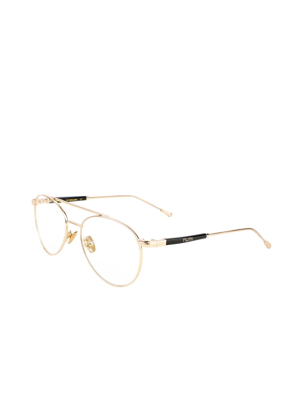 

NUMI Full Rim Aviator Frames NP2204 CL1, Gold