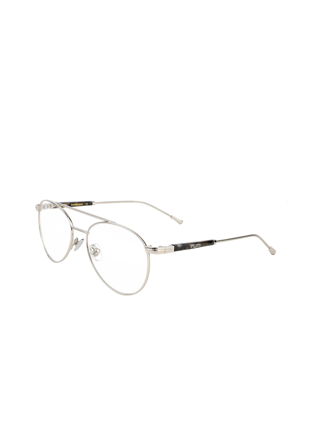 

NUMI Full Rim Aviator Frames NP2204 CL3, Silver