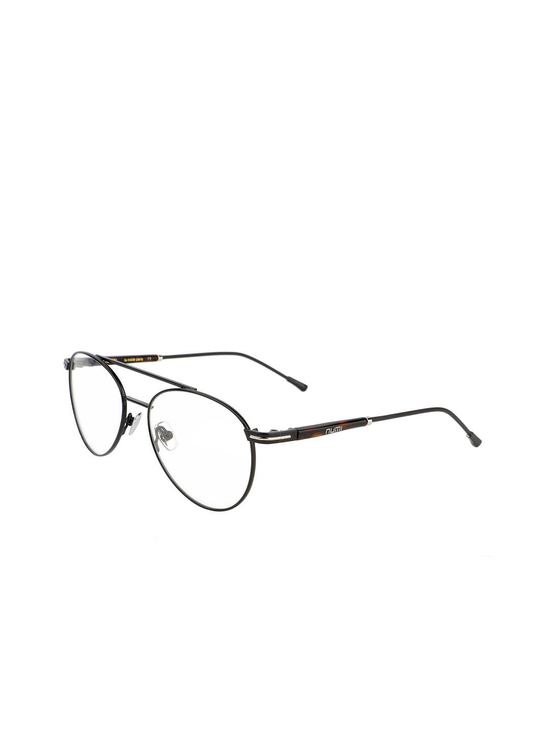 

NUMI Full Rim Aviator Frames NP2204 CL4, Black