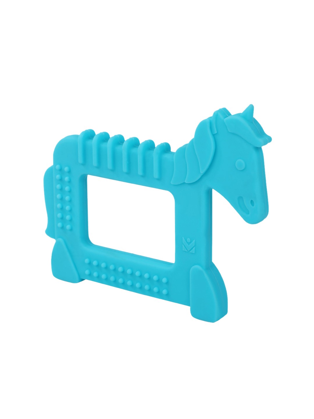 

Baby Moo Infant Kids BPA Free Teether, Blue