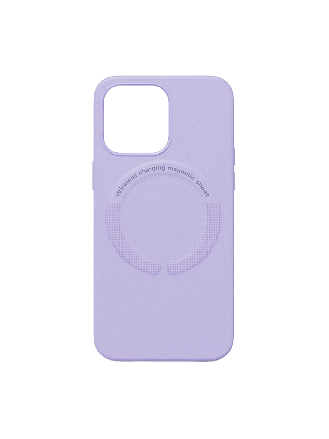 

TREEMODA Magsafe Leather iPhone 13 Back Case, Lavender