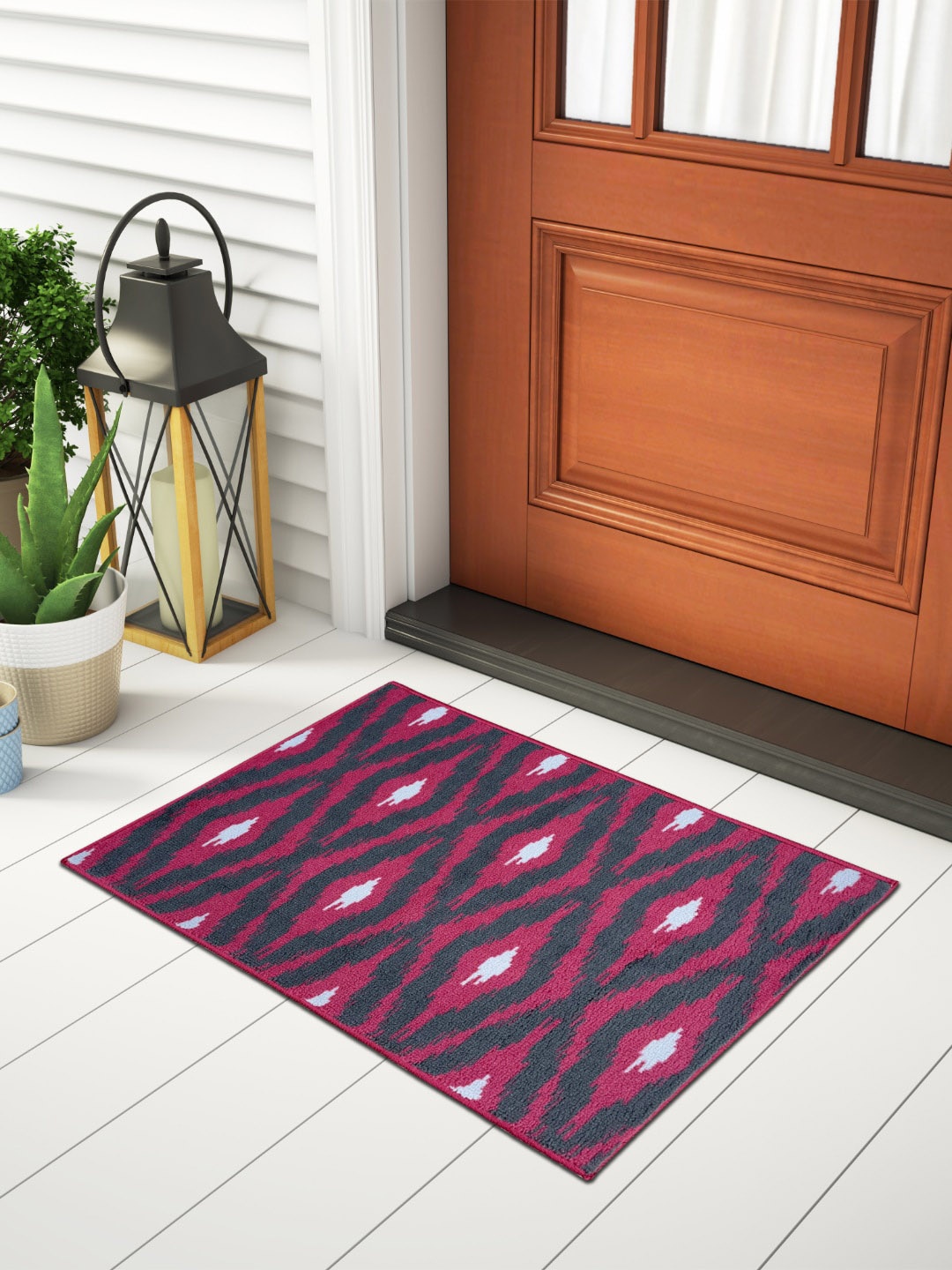 

Welspun Brown Printed Fade Resistant 1306 GSM Doormats