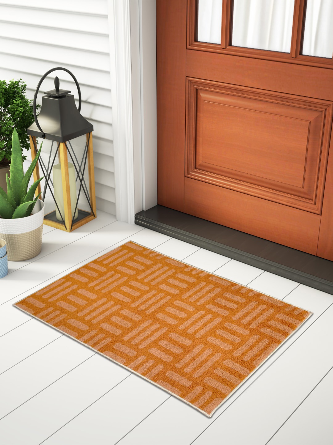 

Welspun Brown Fade Resistant Doormats