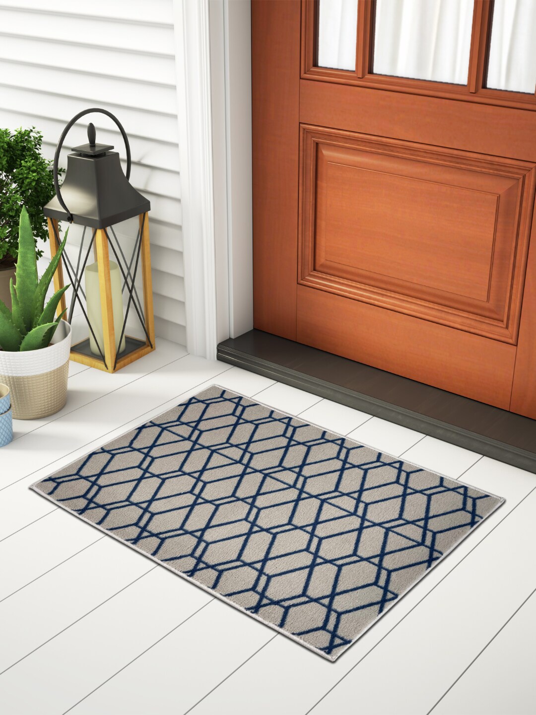 

Welspun Taupe Printed Soft Feel Fade Resistant Doormat