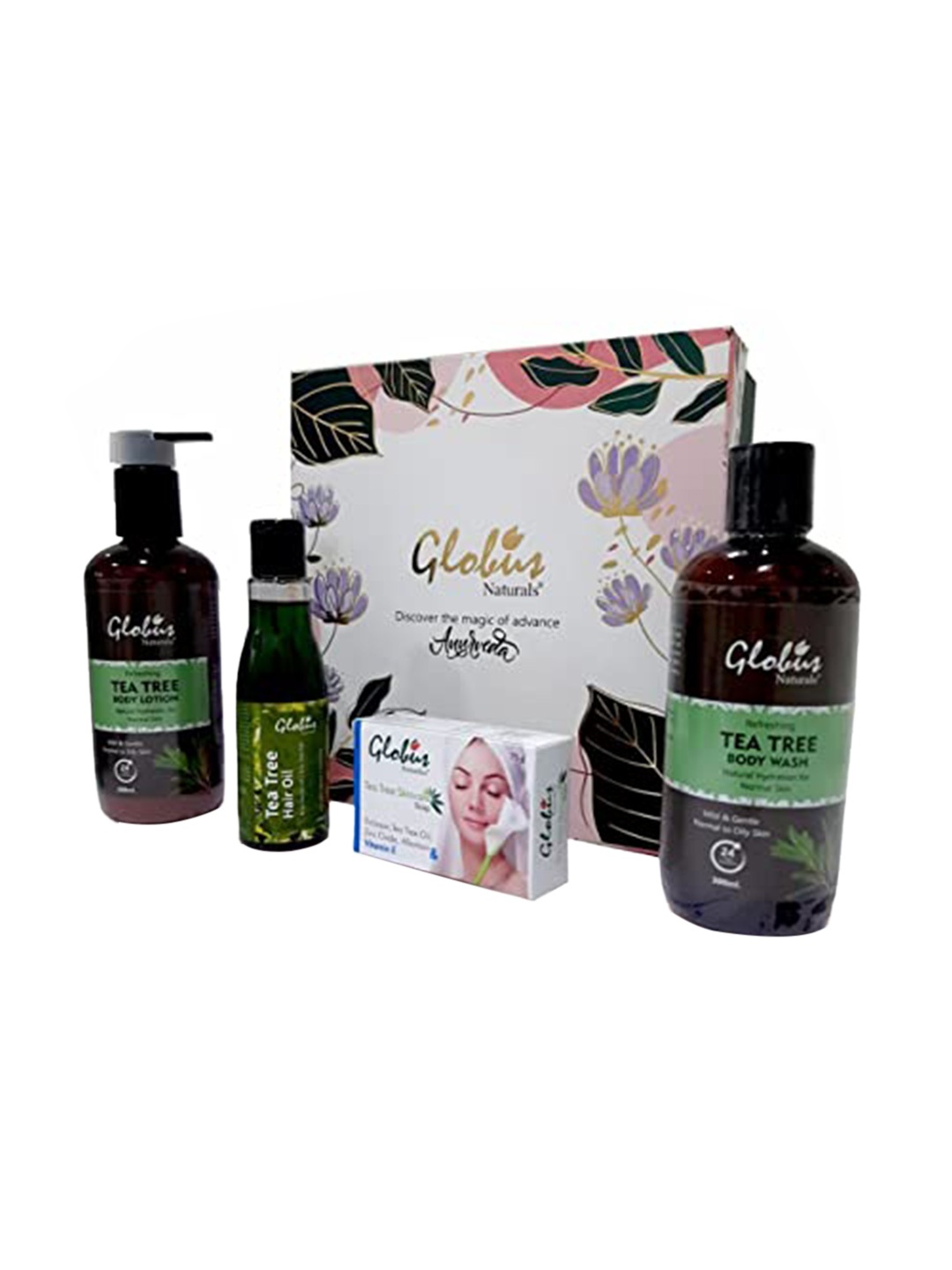 

Globus naturals Unisex Brown Bath & Body Gift Set