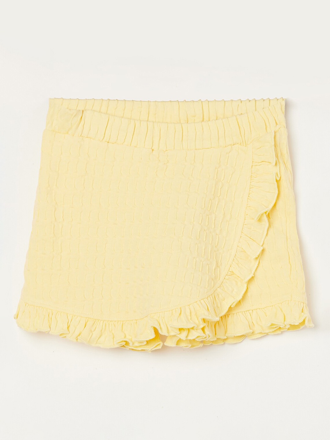 

Juniors by Lifestyle Girls Pure-Cotton Skirts, Yellow
