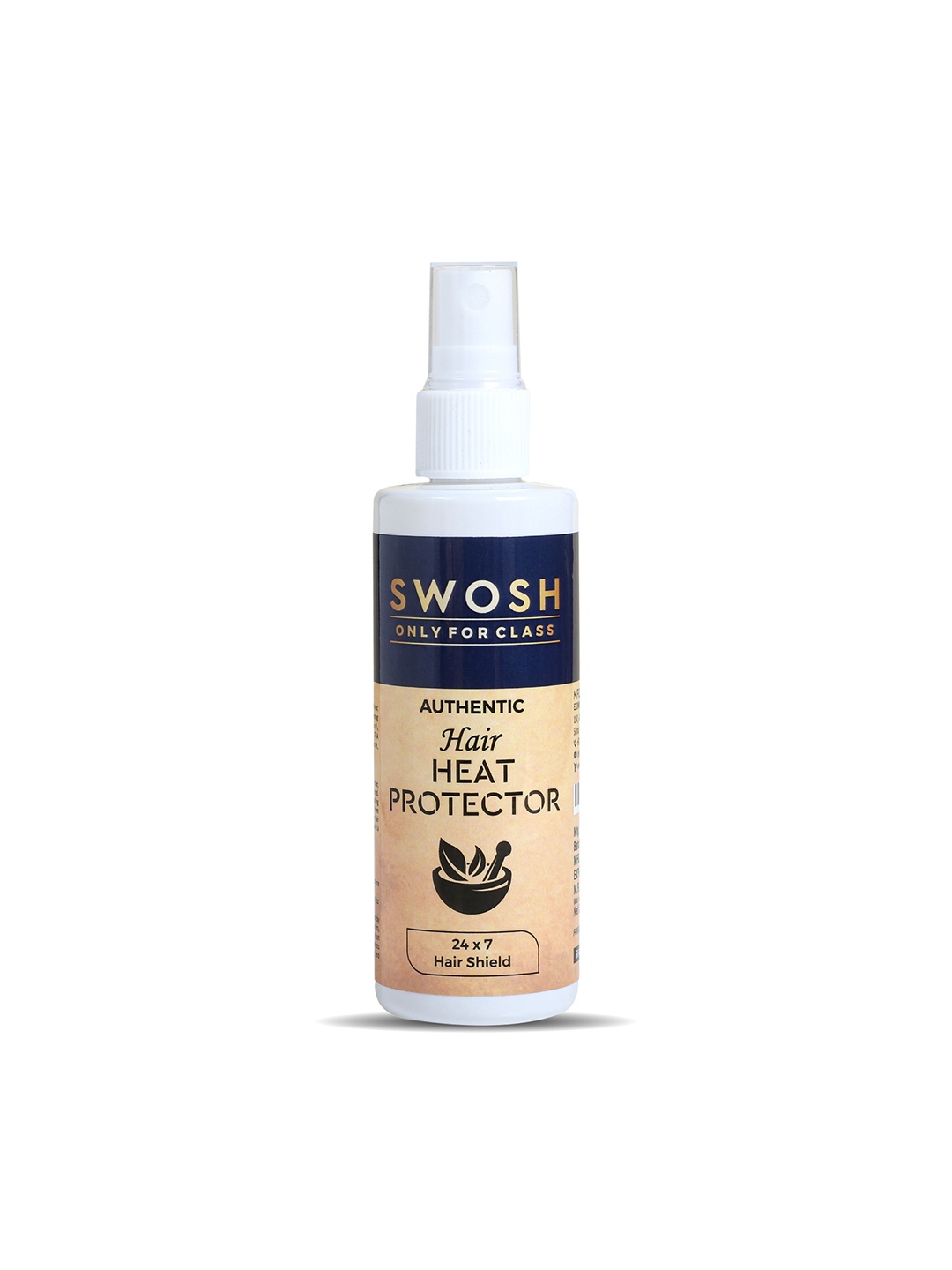 

SWOSH Authentic Hair Heat Protector Spray With Keratin & Argan Oil - 100 ml, White