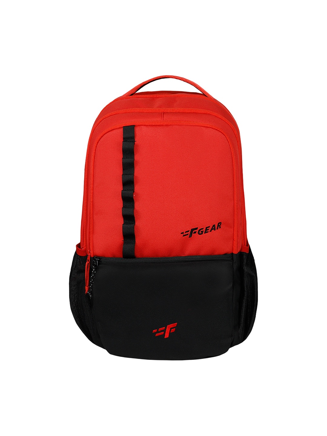 

F Gear Colourblocked Medium Backpack, Red