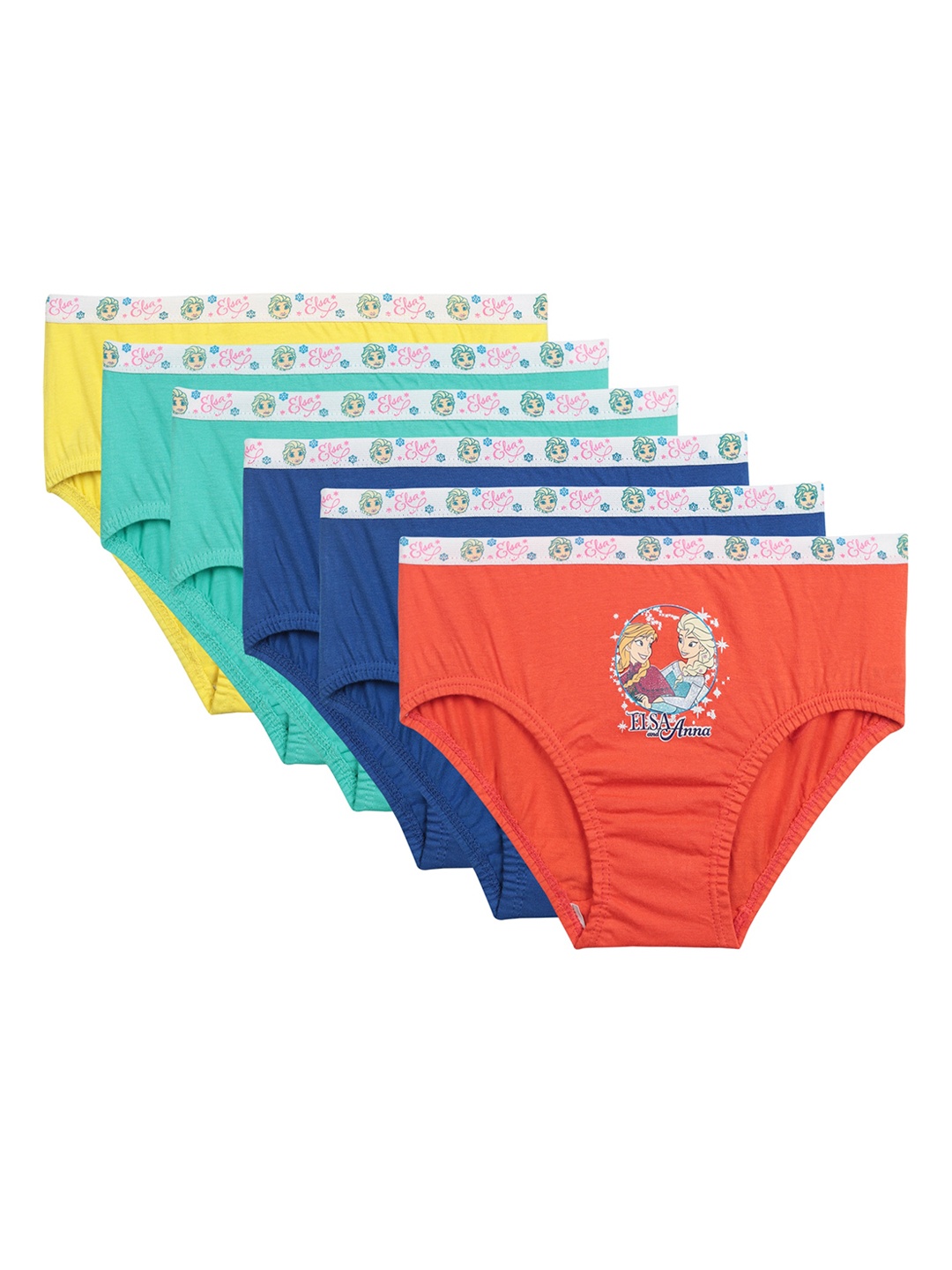 

Bodycare Kids Girls Pack Of 6 Assorted Cotton Hipster Briefs