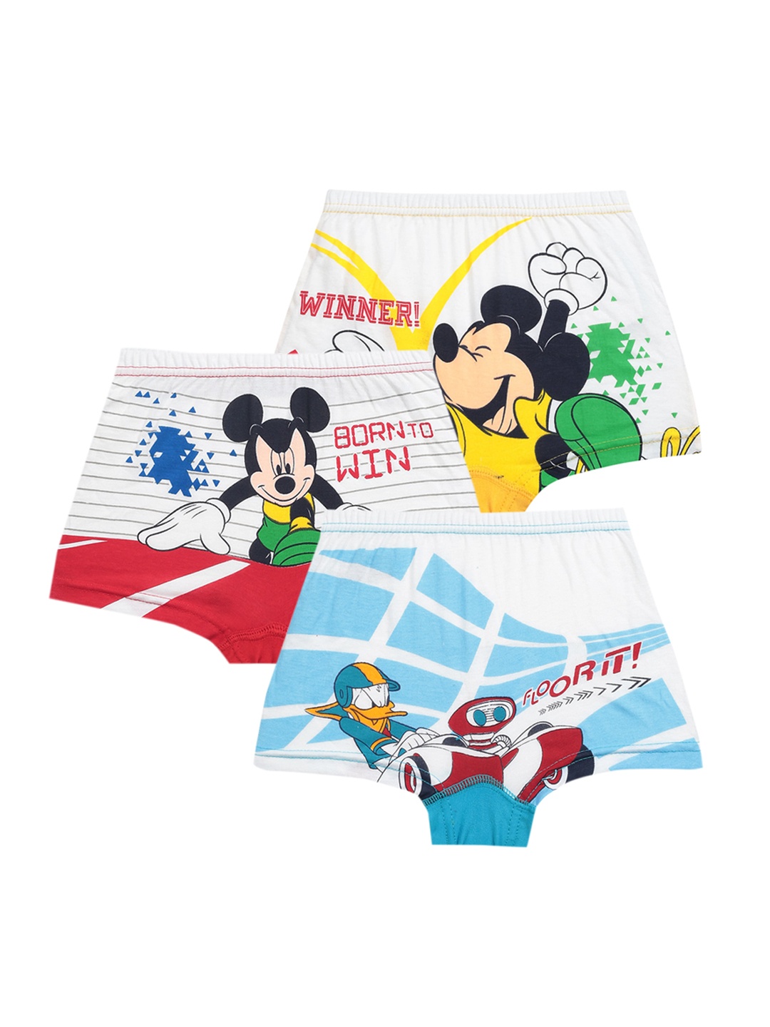 

Bodycare Kids Boys Pack Of 3 Assorted Cotton Basic Briefs