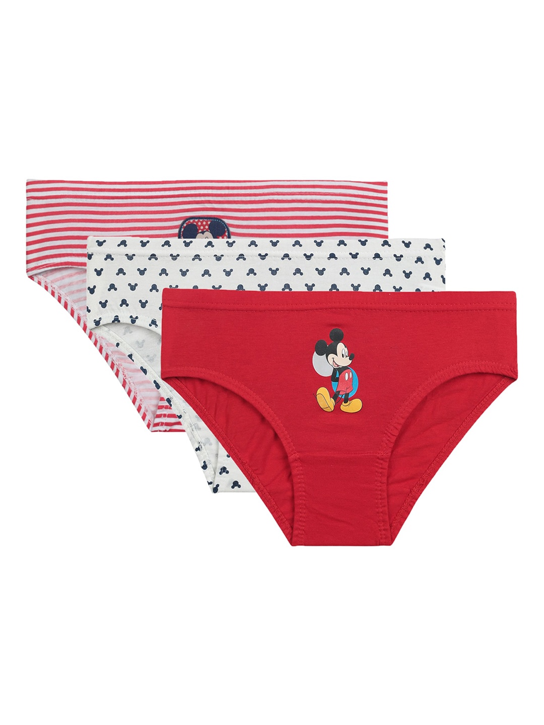 

Bodycare Kids Boys Pack Of 3 Pure Cotton Basic Briefs KIA8508-PK002, Assorted