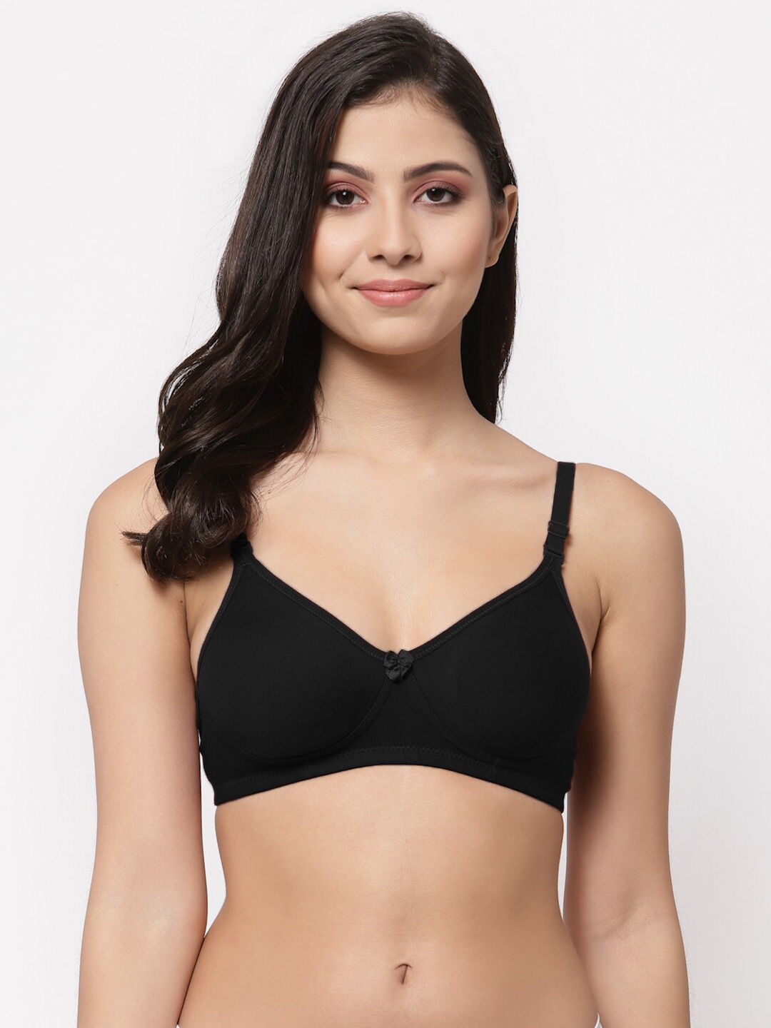 

Docare Lightly Padded Seamless T-Shirt Bra NovaPad, Black