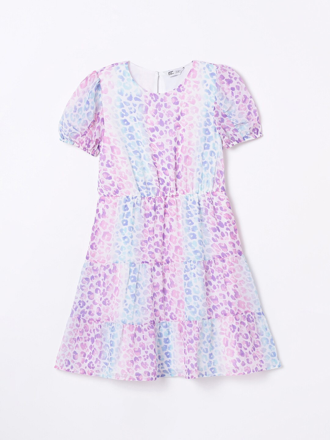 

Fame Forever by Lifestyle Abstract Printed Dress, White
