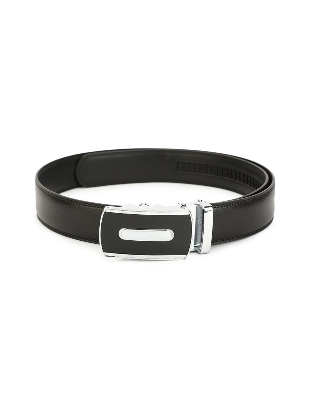 

Pacific Gold Men Leather Belt, Black