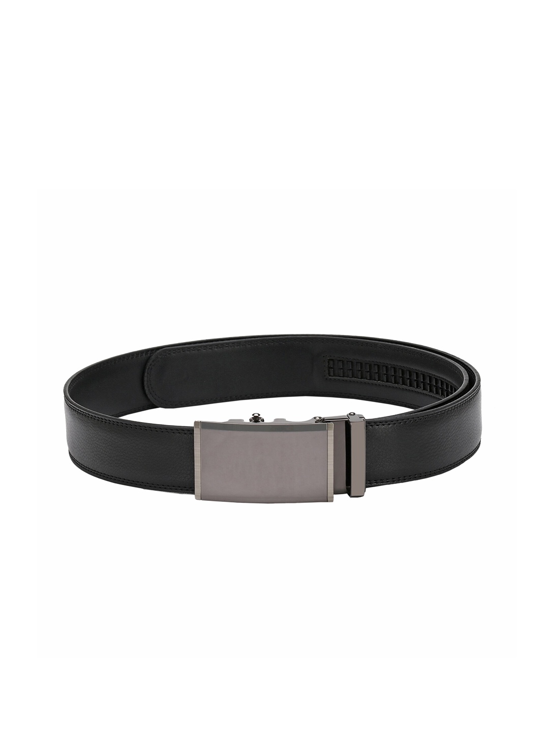 

Pacific Gold Men Leather Belt, Black