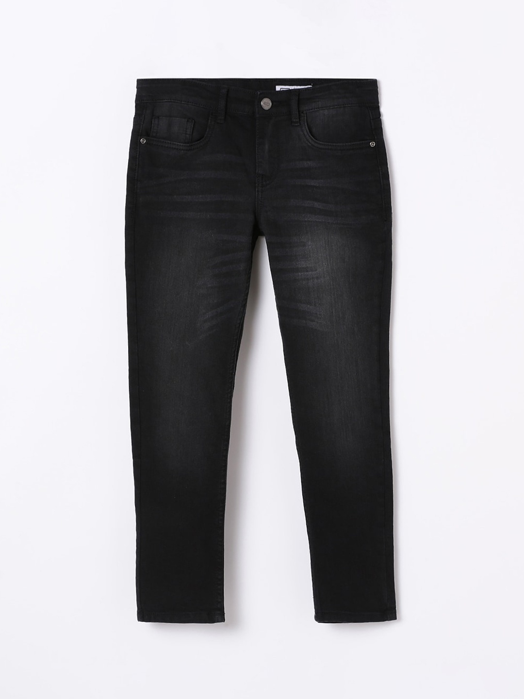 

Fame Forever by Lifestyle Boys Light Fade Stretchable Cotton Jeans, Black