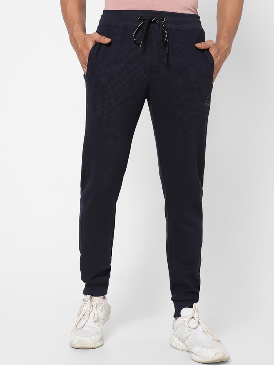 

Street Armor by Pantaloons Men Regular-Fit Joggers, Navy blue
