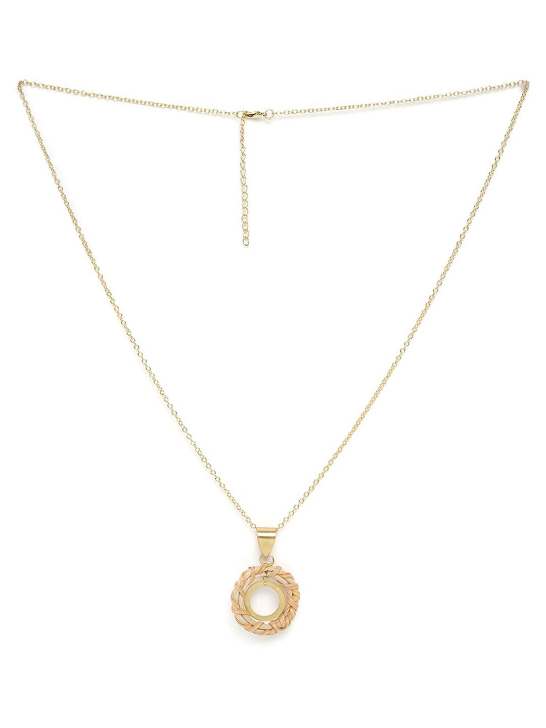 

Fabindia Minimal Design Necklace Gold-Plated Necklace