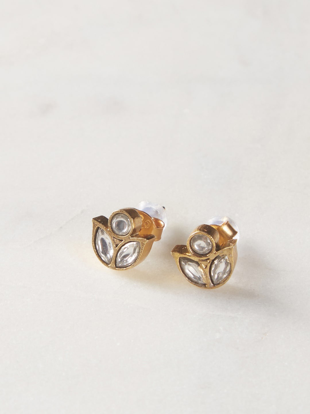

Fabindia Gold-Plated Contemporary Stud Earrings