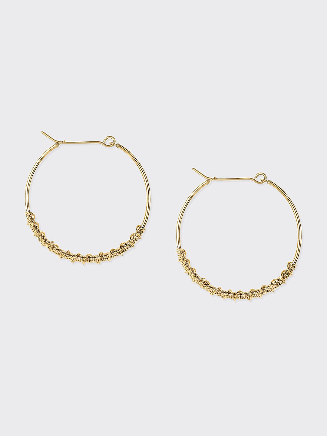 

Fabindia Circular Hoop Earrings, Gold