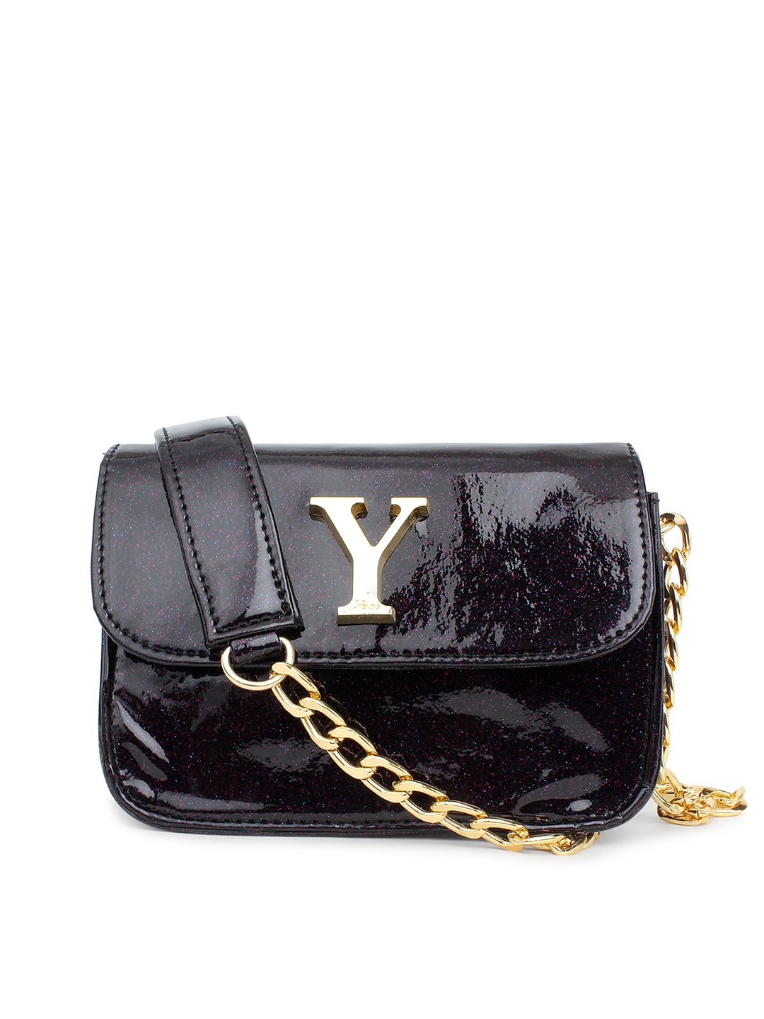 

yelloe Women Black Party Edit Sling Bag