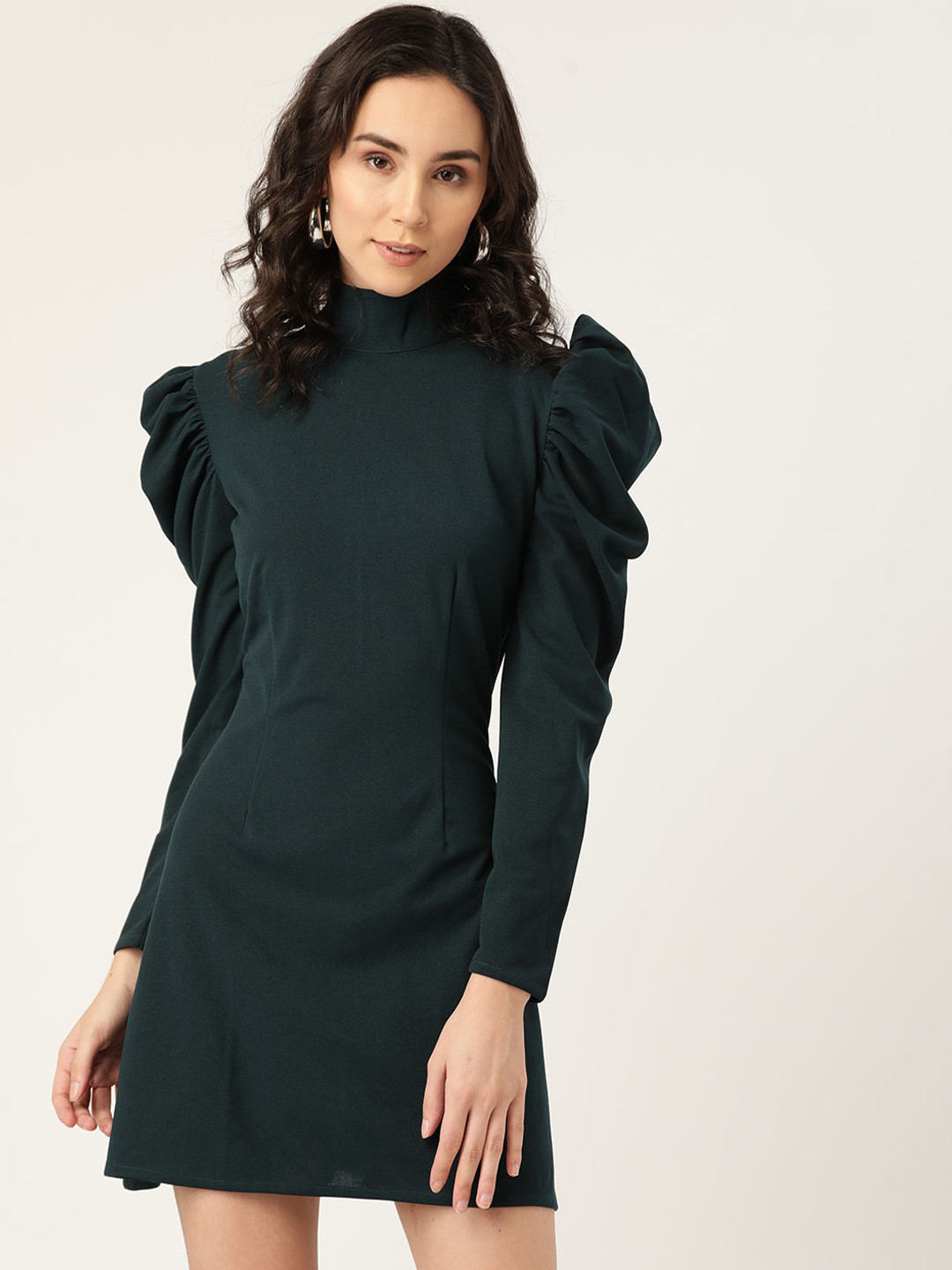 

DODO & MOA Green Sheath Mini Dress